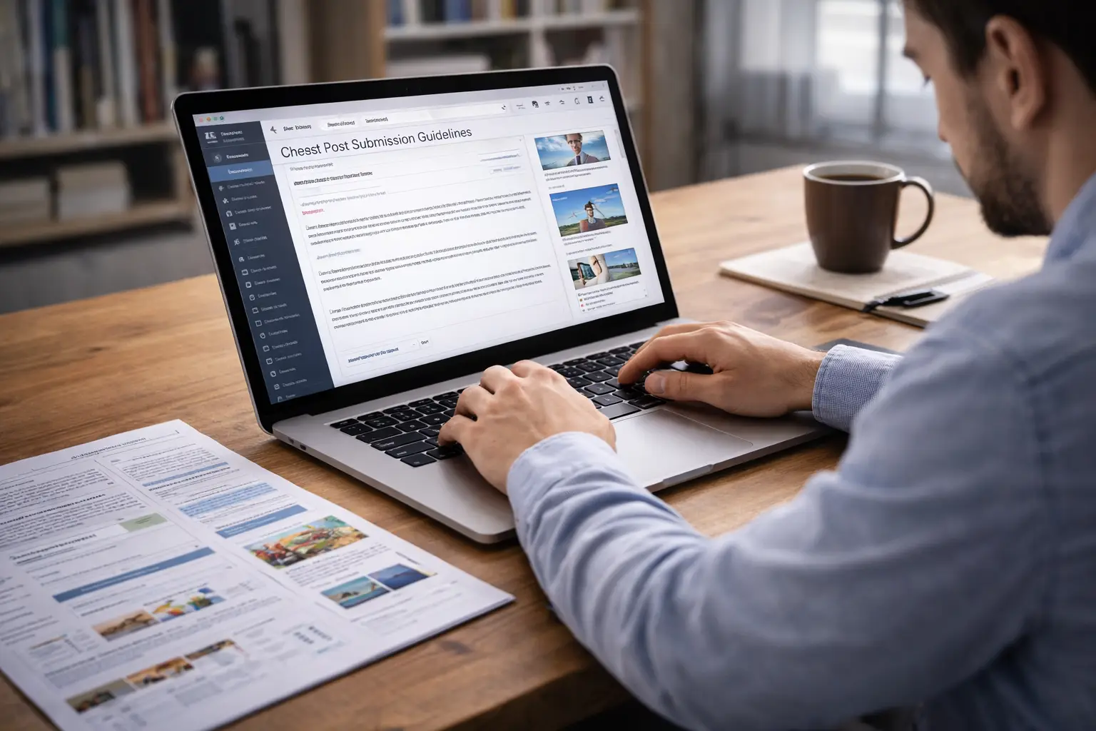 Guest posting outreach and content placement on authoritative websites