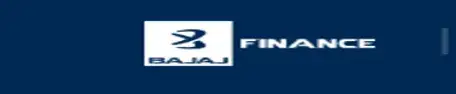 Bajaj Finance company logo representing loans, insurance, and financial services.