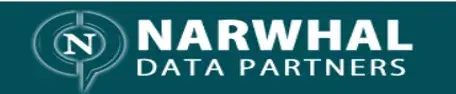 Narwhal Data Partners logo associated with premium content writing services for data-driven marketing and analytics.